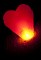 небесный фонарики в форме сердца