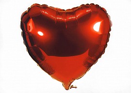 Шарик Сердечко с гелием