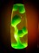 лава лампа зеленая